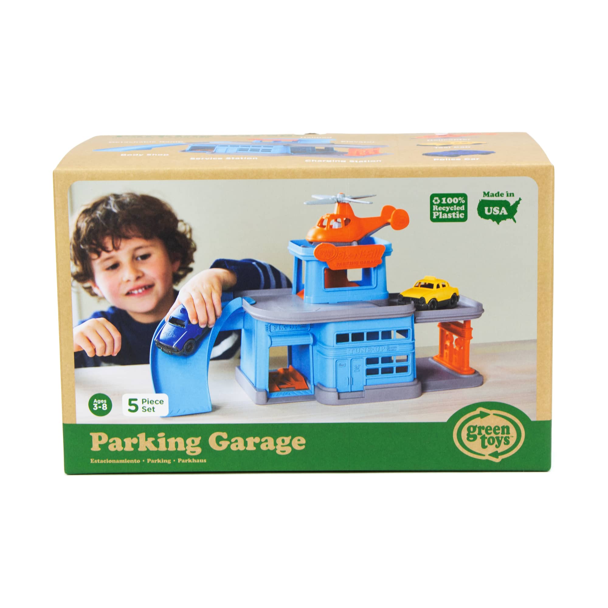 Parking Garage with 3 Vehicles